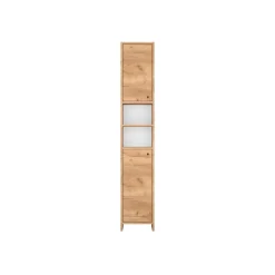 LIVARNO® Hochschrank Verona, in Wotan-Eiche - B-Ware