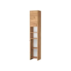 LIVARNO® Hochschrank Verona, in Wotan-Eiche - B-Ware