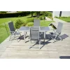 LIVARNO home Alu-Gartentisch »Houston«, 120-180 x 89 x 75 cm - B-Ware neuwertig