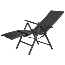 LIVARNO home Alu-Relaxsessel »Houston«, grau - B-Ware neuwertig