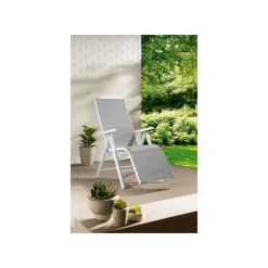 LIVARNO HOME Alu-Relaxsessel »Houston«, weiß - B-Ware