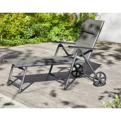 LIVARNO home Alu-Rollliege »Toronto«, verstellbar, anthrazit - B-Ware