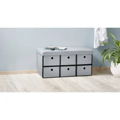 LIVARNO home Aufbewahrungsbox, grau - B-Ware neuwertig