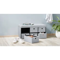 LIVARNO home Aufbewahrungsbox, grau - B-Ware neuwertig
