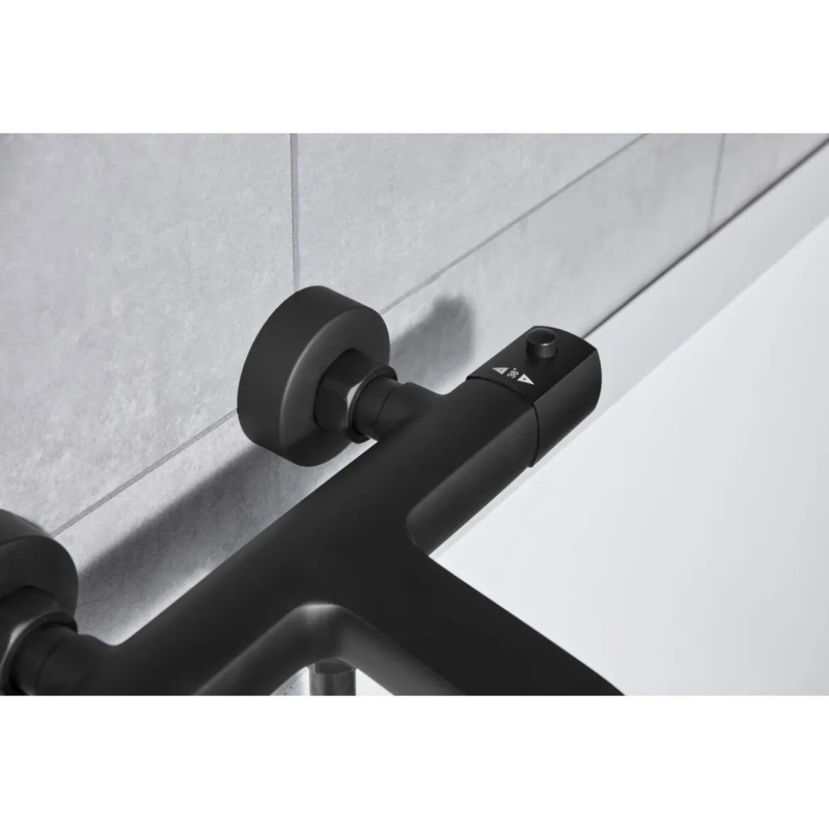 LIVARNO home Badezimmer-Armaturen, Wannenarmatur, schwarz - B-Ware neuwertig
