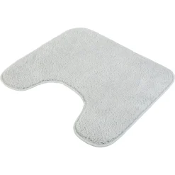 LIVARNO home Badezimmergarnitur-Set, 2-teilig (Teppich/ mit WC-Ausschnitt, grau) - B-Ware neuwertig