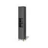 LIVARNO Home Bad-Hochschrank, Wellenoptik - B-Ware