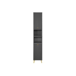 LIVARNO Home Bad-Hochschrank, Wellenoptik - B-Ware