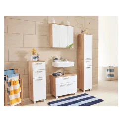 LIVARNO home Bad-Schrank »Palermo«, höhenverstellbare Füße - B-Ware