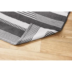 LIVARNO home Baumwollteppich, 80 x 150 cm (grau) - B-Ware neuwertig
