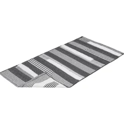 LIVARNO home Baumwollteppich, 80 x 150 cm (grau) - B-Ware neuwertig