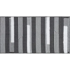 LIVARNO home Baumwollteppich, 80 x 150 cm (grau) - B-Ware neuwertig
