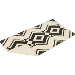 LIVARNO HOME Baumwollteppich, 67 x 120 cm (schwarz/creme) - B-Ware sehr gut