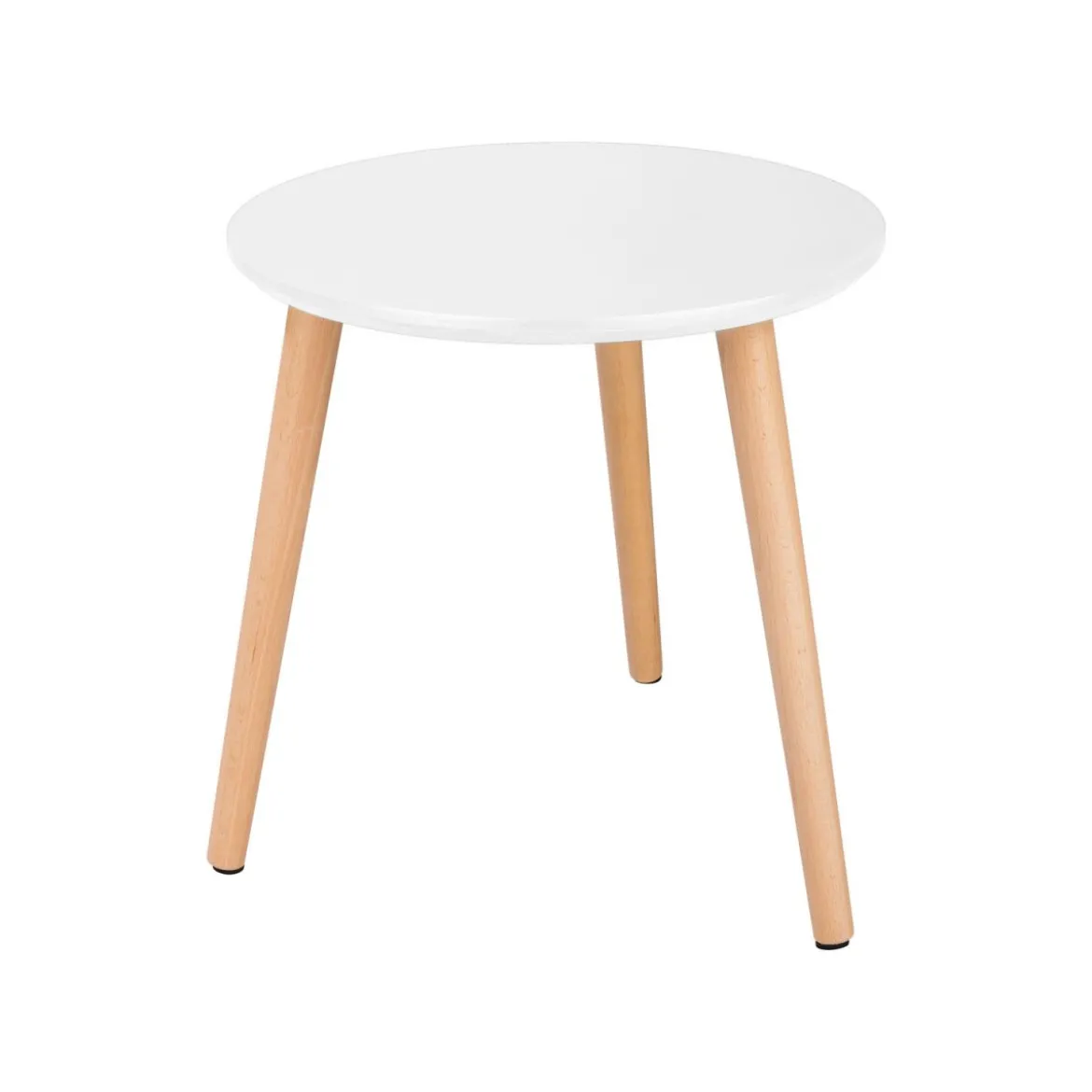 LIVARNO HOME Beistelltisch, Ø 40 cm (Weiß) - B-Ware sehr gut