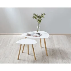 LIVARNO home Beistelltisch, 2er Set, im modernen Design - B-Ware