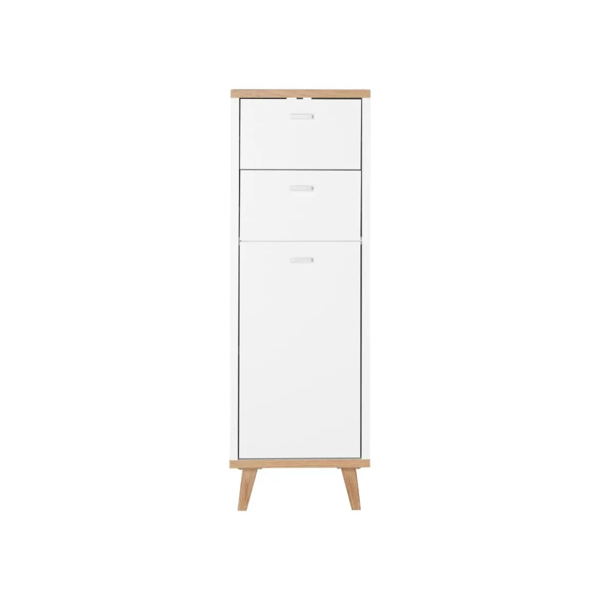 LIVARNO home »CORFU« Badezimmer-Seitenschrank, weiß - B-Ware sehr gut