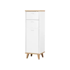 LIVARNO home »CORFU« Badezimmer-Seitenschrank, weiß - B-Ware sehr gut