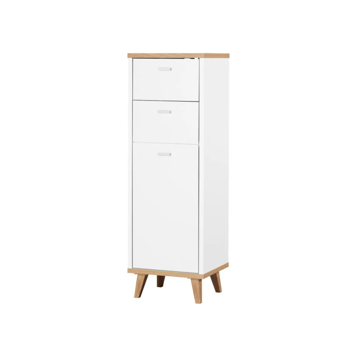 LIVARNO home »CORFU« Badezimmer-Seitenschrank, weiß - B-Ware sehr gut
