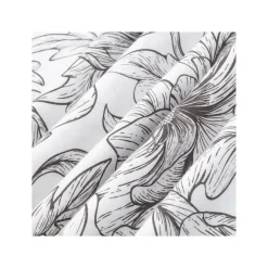 LIVARNO home Edel-Renforcé-Bettwäsche, 135 x 200 cm (Blumen/weiß) - B-Ware neuwertig