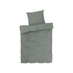 LIVARNO home Edel-Renforcé-Bettwäsche, 135 x 200 cm (Grün) - B-Ware neuwertig