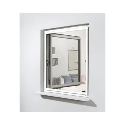 LIVARNO home Fenster-Insektenschutz, teleskopierbar, 120 x 140 cm - B-Ware