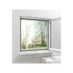 LIVARNO home Fenster-Insektenschutz, teleskopierbar, 120 x 140 cm - B-Ware