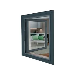 LIVARNO home Fenster-Insektenschutz, teleskopierbar, 120 x 140 cm - B-Ware