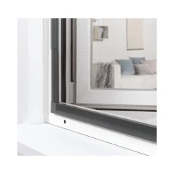 LIVARNO home Fenster-Insektenschutz, teleskopierbar, 120 x 140 cm - B-Ware
