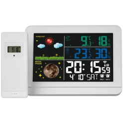 LIVARNO HOME Funkwetterstation (weiß) - B-Ware sehr gut