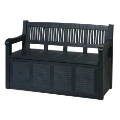 LIVARNO home Gartenbank, B 130 x T 60 x H 85 cm, anthrazit - B-Ware sonstiges