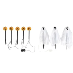 LIVARNO home Halloween-LED-Gartenspieße - B-Ware