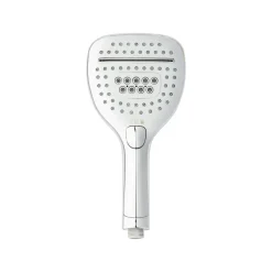 LIVARNO home Handbrause-Set, mit Wechselschalter, 3 Strahlarten, eckig - B-Ware Transportschaden Kosmetisch