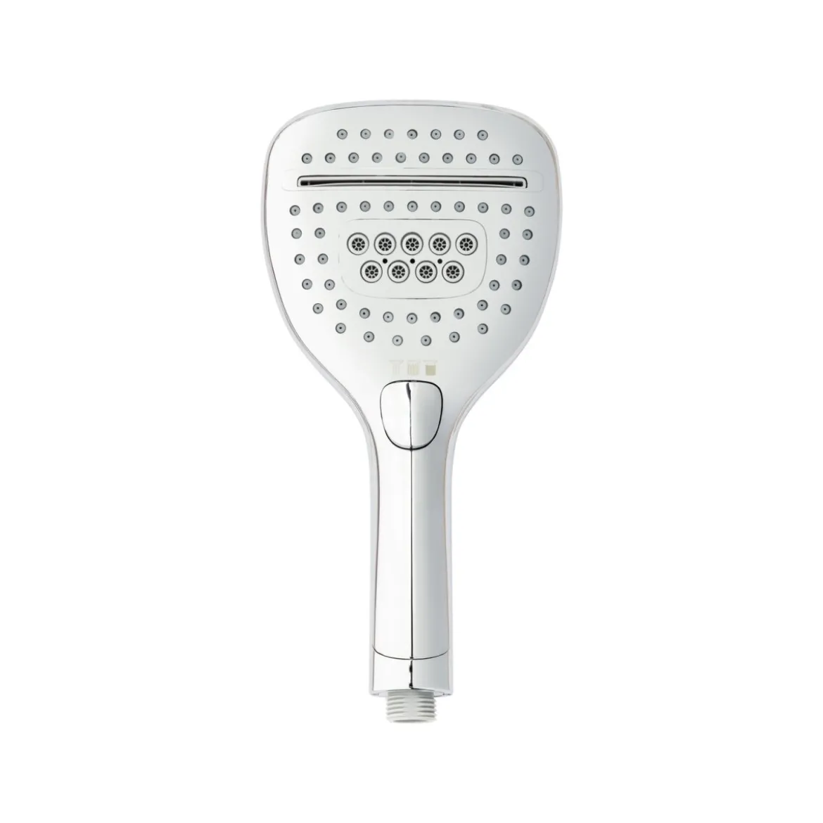 LIVARNO home Handbrause-Set, mit Wechselschalter, 3 Strahlarten, eckig - B-Ware Transportschaden Kosmetisch