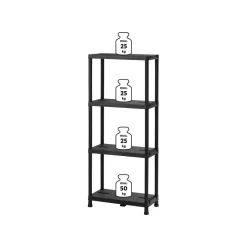 LIVARNO home Haushaltsregal, aus recyceltem Material - B-Ware sehr gut