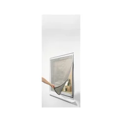 LIVARNO home Insektenschutzfenster, magnetisch, 110 x 130 cm mit Blend- und Sonnenschutz - B-Ware