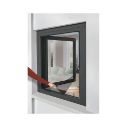 LIVARNO home Insektenschutzfenster, 110 x 130 cm, magnetisch - B-Ware