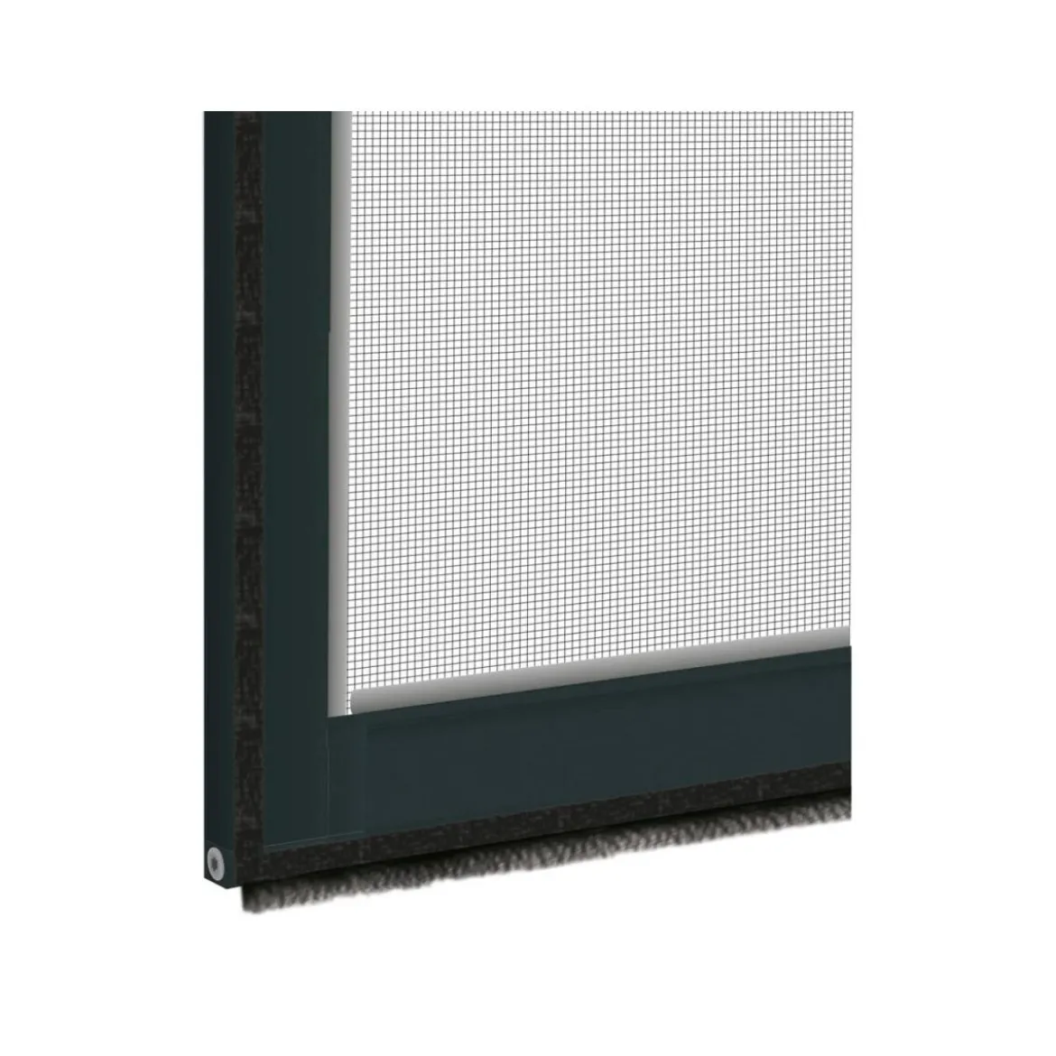 LIVARNO home Insektenschutztür, 100 x 210 cm, mit Trittschutz - B-Ware