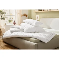 LIVARNO home 4-Jahreszeiten-Steppbett, kochfest, 135 x 200 cm - B-Ware