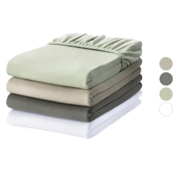 LIVARNO home Jersey-Spannbettlaken, 140-160 x 200 cm - B-Ware