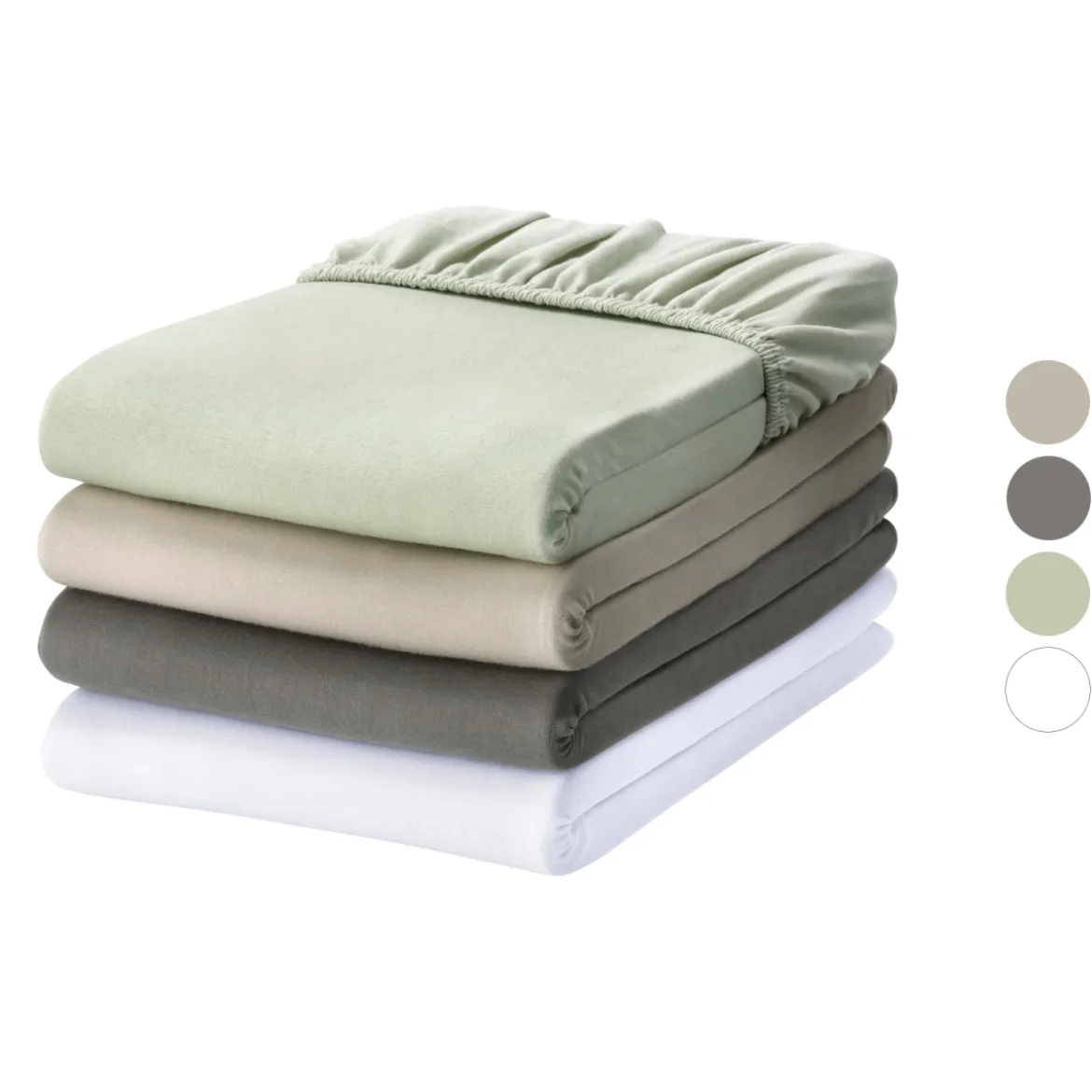 LIVARNO home Jersey-Spannbettlaken, 140-160 x 200 cm - B-Ware