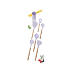 LIVARNO home Küchenhelfer-Set, 7-teilig (Lila) - B-Ware sehr gut