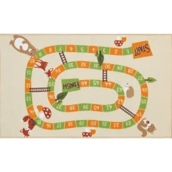 LIVARNO home Kinder-Spielteppich, 70 x 120 cm (Tiere) - B-Ware neuwertig