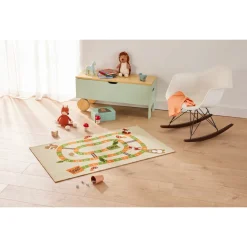 LIVARNO home Kinder-Spielteppich, 70 x 120 cm (Tiere) - B-Ware neuwertig