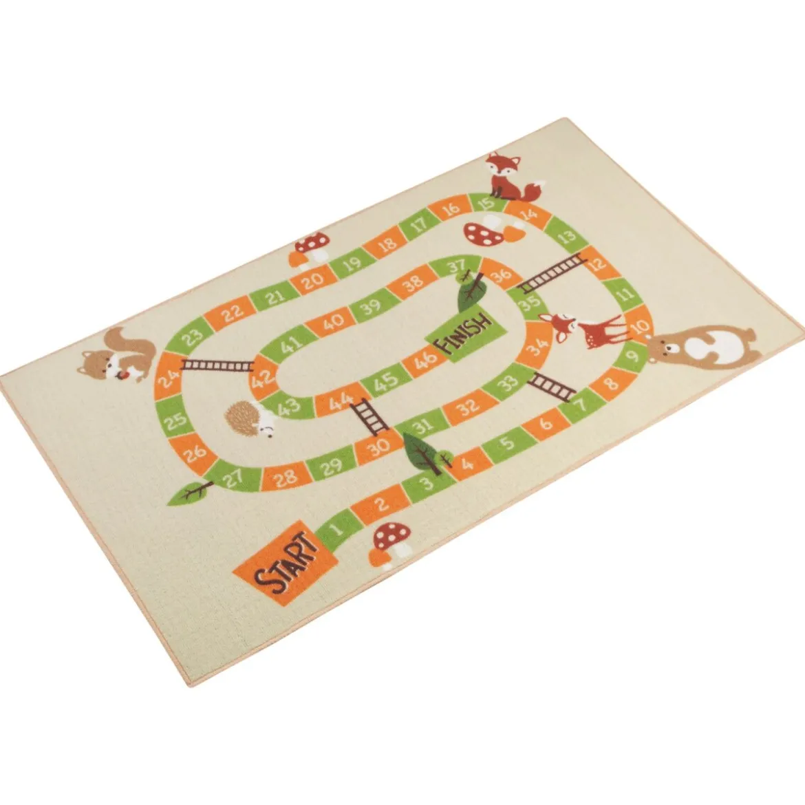 LIVARNO home Kinder-Spielteppich, 70 x 120 cm (Tiere) - B-Ware neuwertig