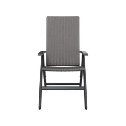 LIVARNO home Klappsessel »Valencia«, 2 Set, verstellbar, grau - B-Ware