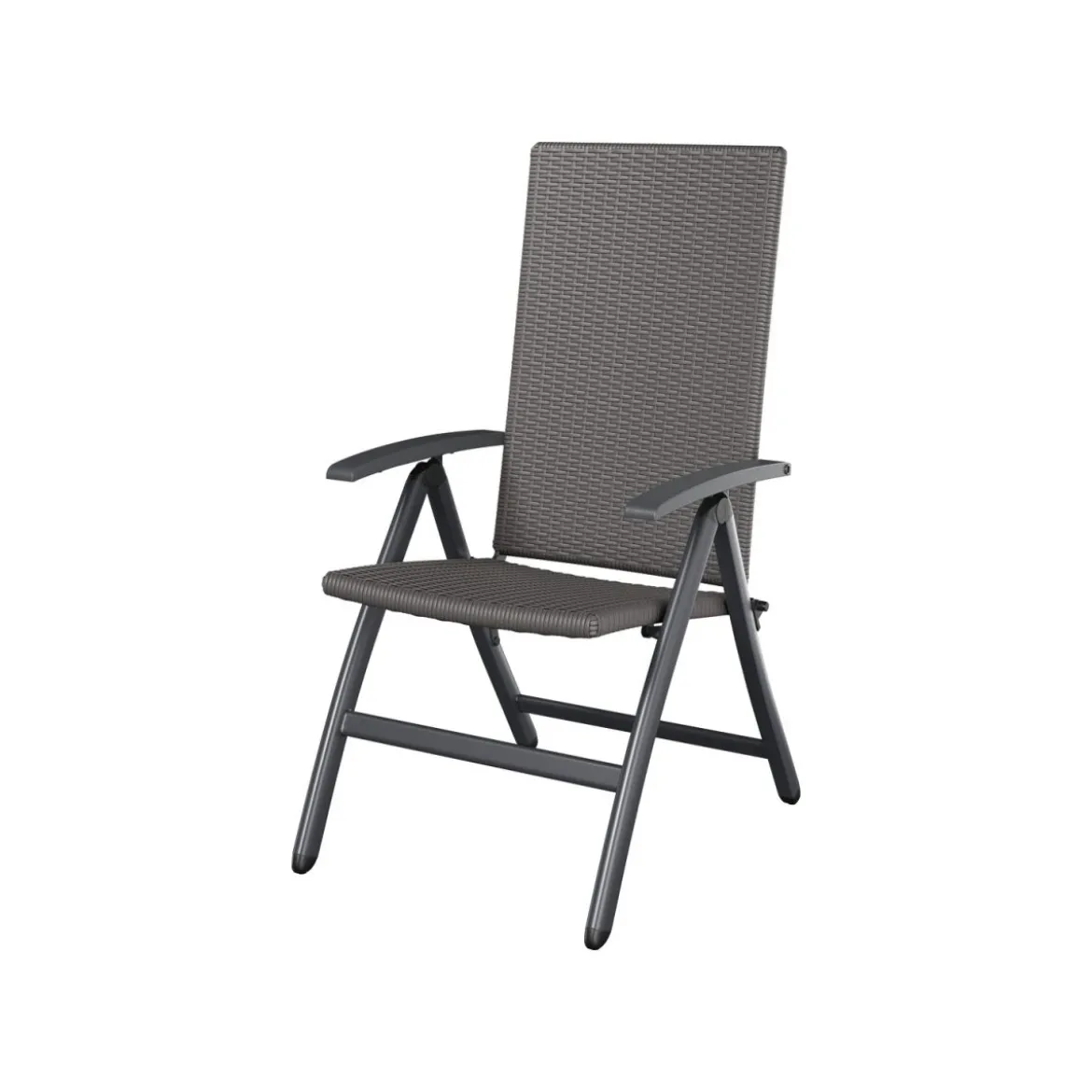 LIVARNO home Klappsessel »Valencia«, 2 Set, verstellbar, grau - B-Ware