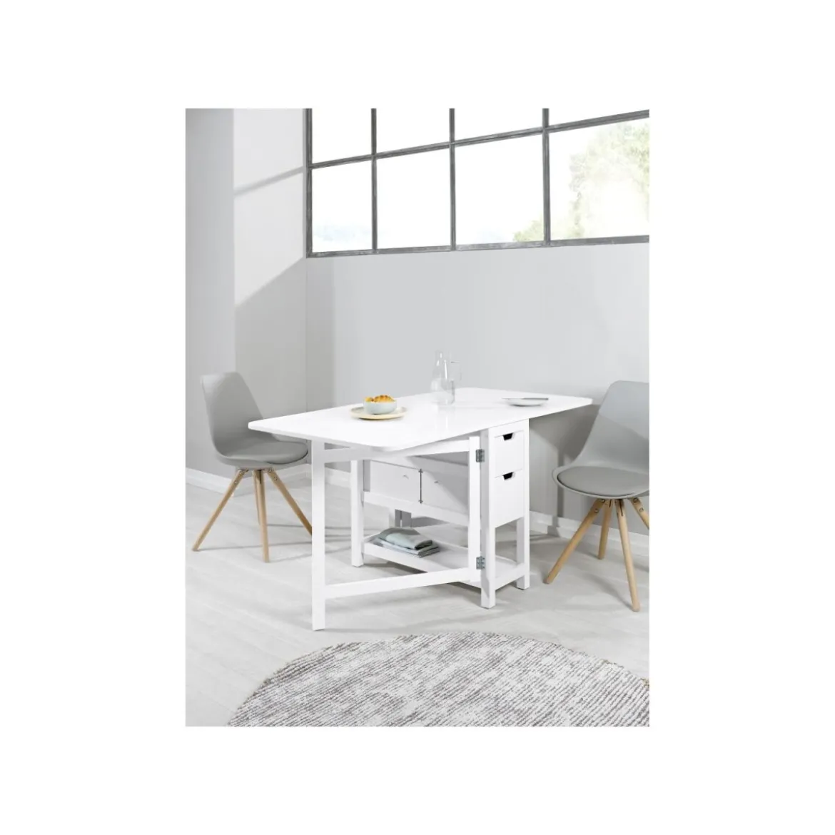 LIVARNO home Klapptisch, mit Schubkasten - B-Ware sehr gut