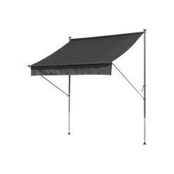 LIVARNO HOME Klemmmarkise 200 x 150, anthrazit - B-Ware sehr gut