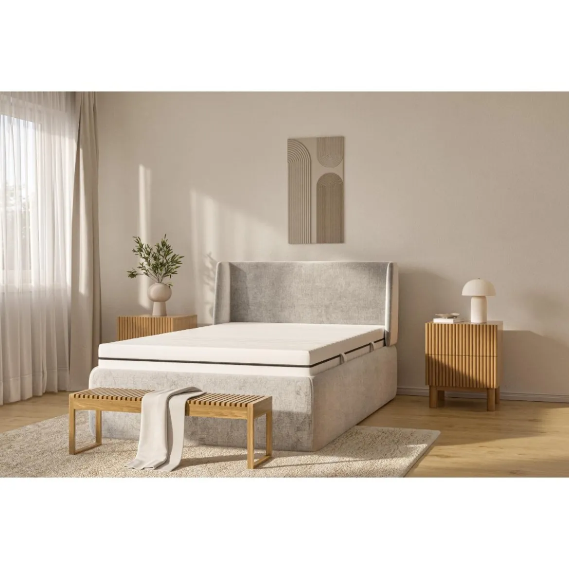 LIVARNO home Komfortschaummatratze »Waves«, H2/H3 - B-Ware