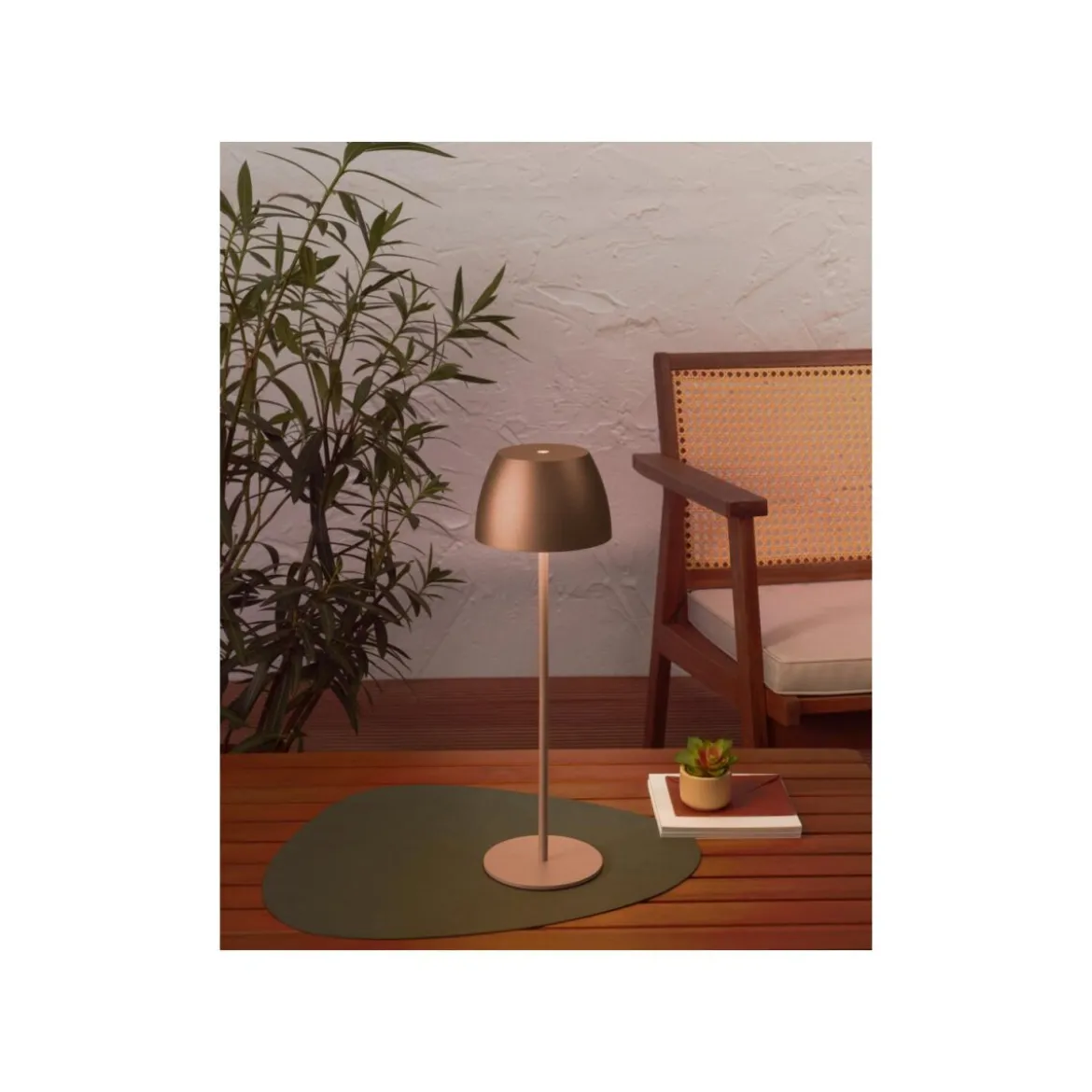LIVARNO home LED-Akku-Tischleuchte (Bronze) - B-Ware sehr gut